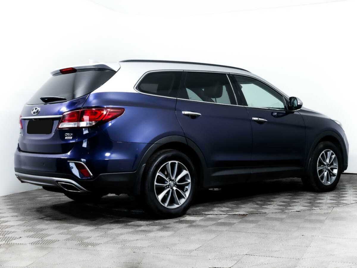 Hyundai Santa Fe б/у, 2018, Автоматическая. Фото: #3