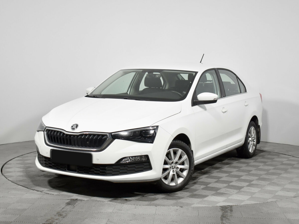 Skoda Rapid б/у, 2022, Роботизированная. Посмотреть фото