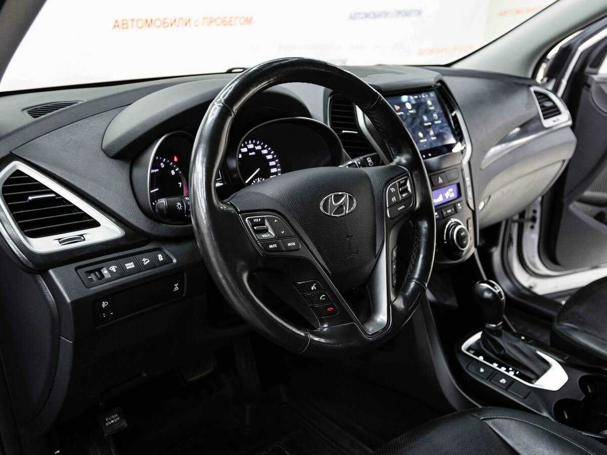 Hyundai Santa Fe б/у, 2018, Автоматическая. Фото: #10