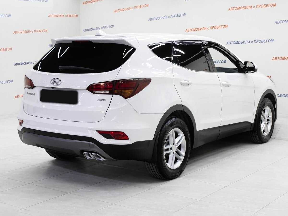 Hyundai Santa Fe б/у, 2018, Автоматическая. Фото: #3