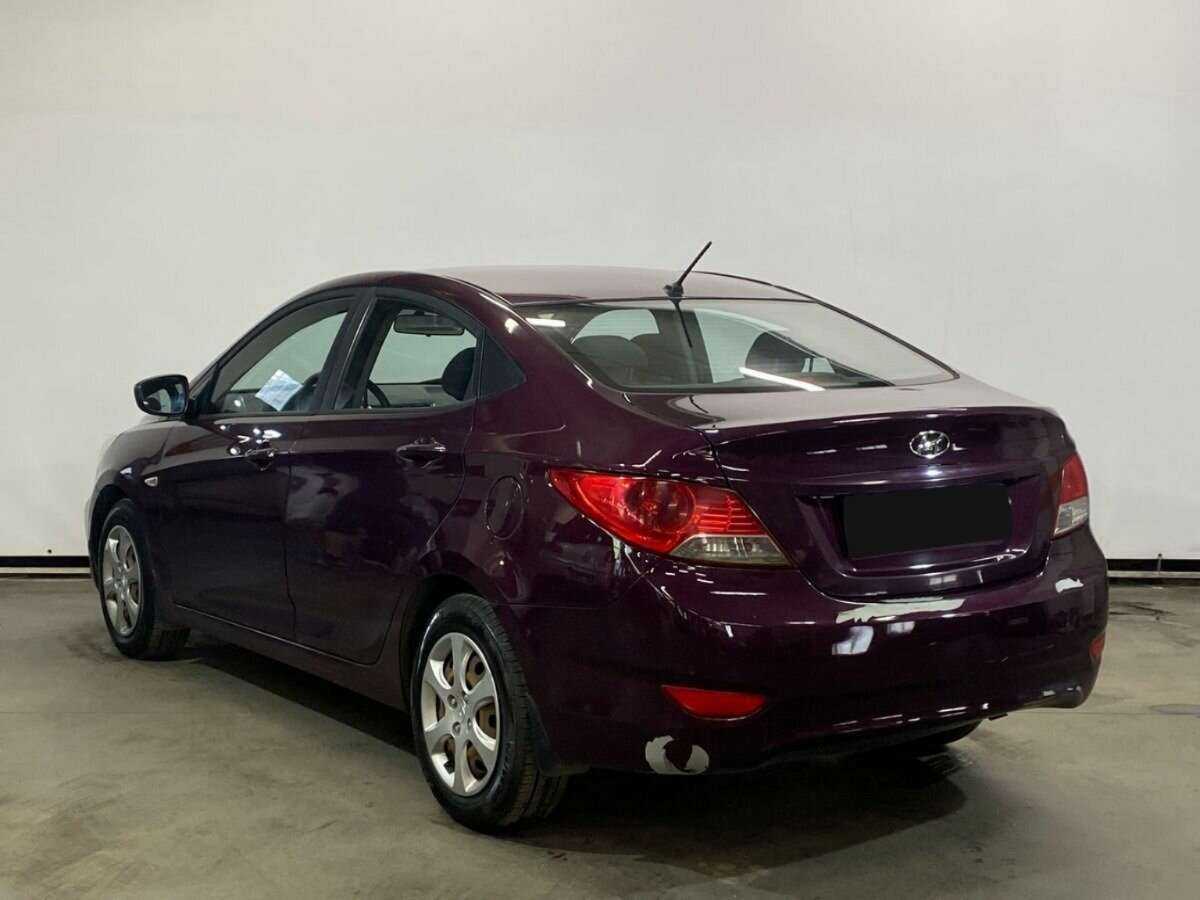 Hyundai Solaris б/у, 2012, Автоматическая. Фото: #6
