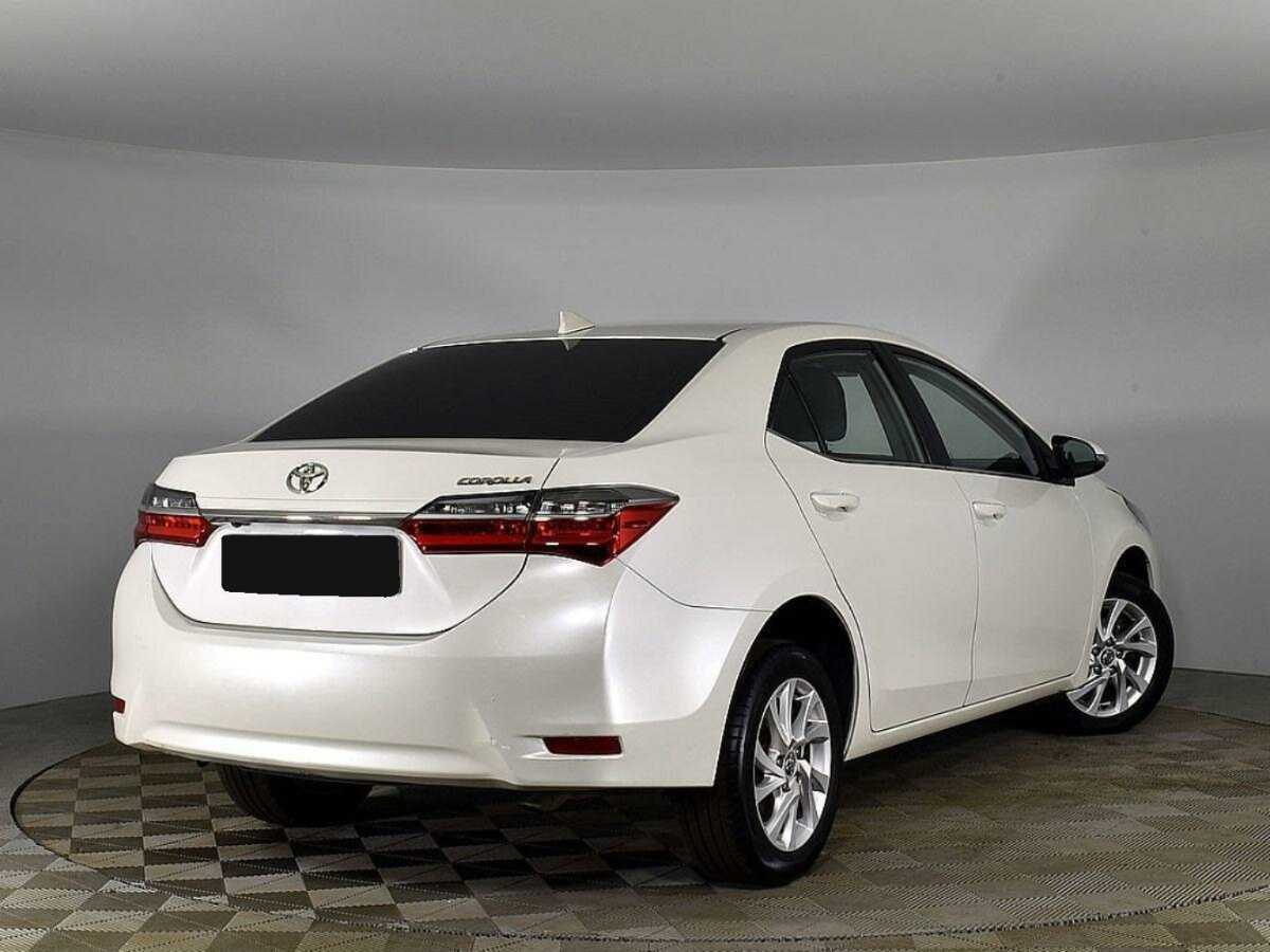 Toyota Corolla б/у, 2017, Вариатор. Фото: #1