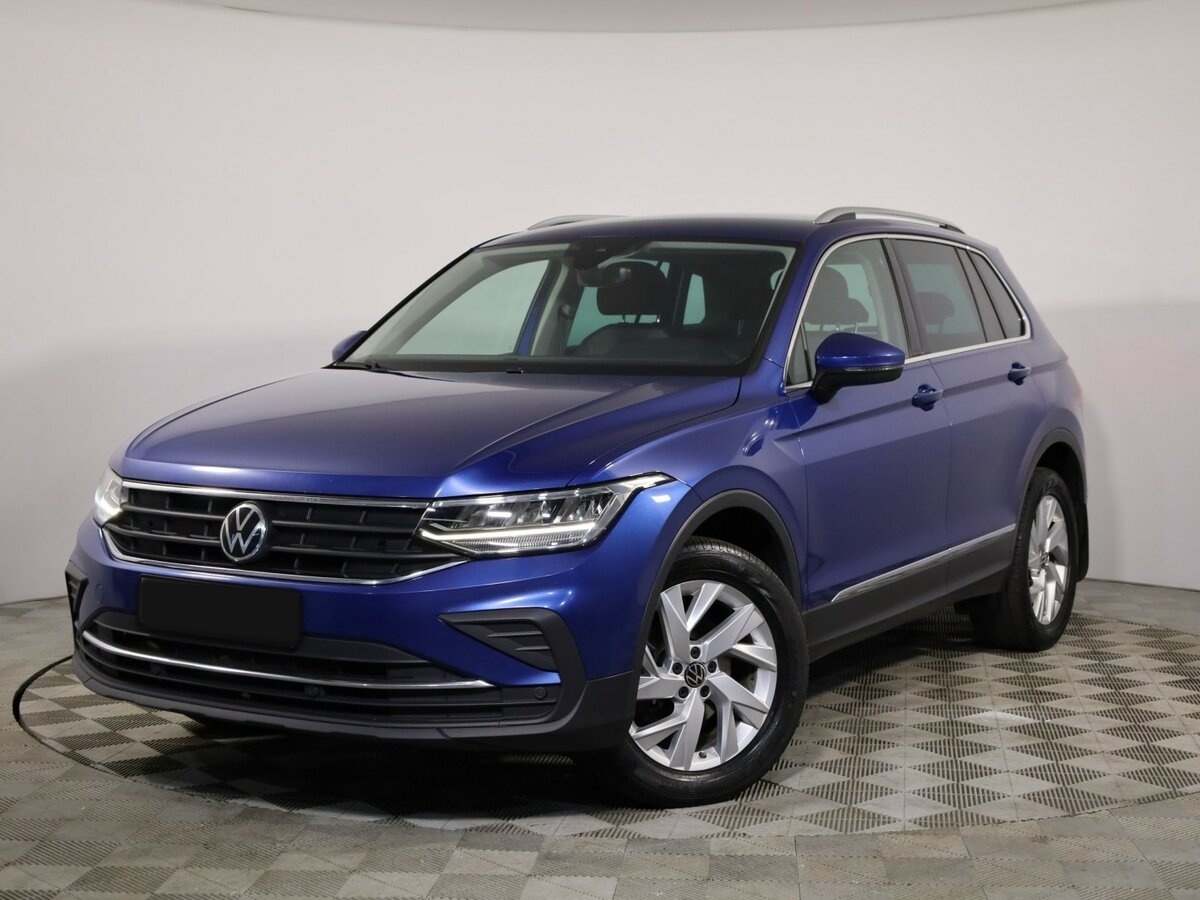 Volkswagen Tiguan б/у, 2021, Роботизированная. Посмотреть фото