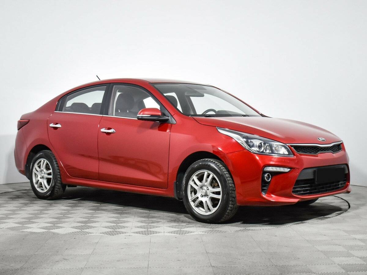 Kia Rio б/у, 2018, Автоматическая. Фото: #2