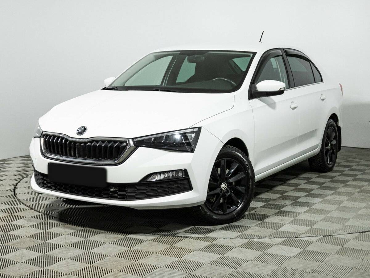 Skoda Rapid б/у, 2021, Роботизированная. Посмотреть фото