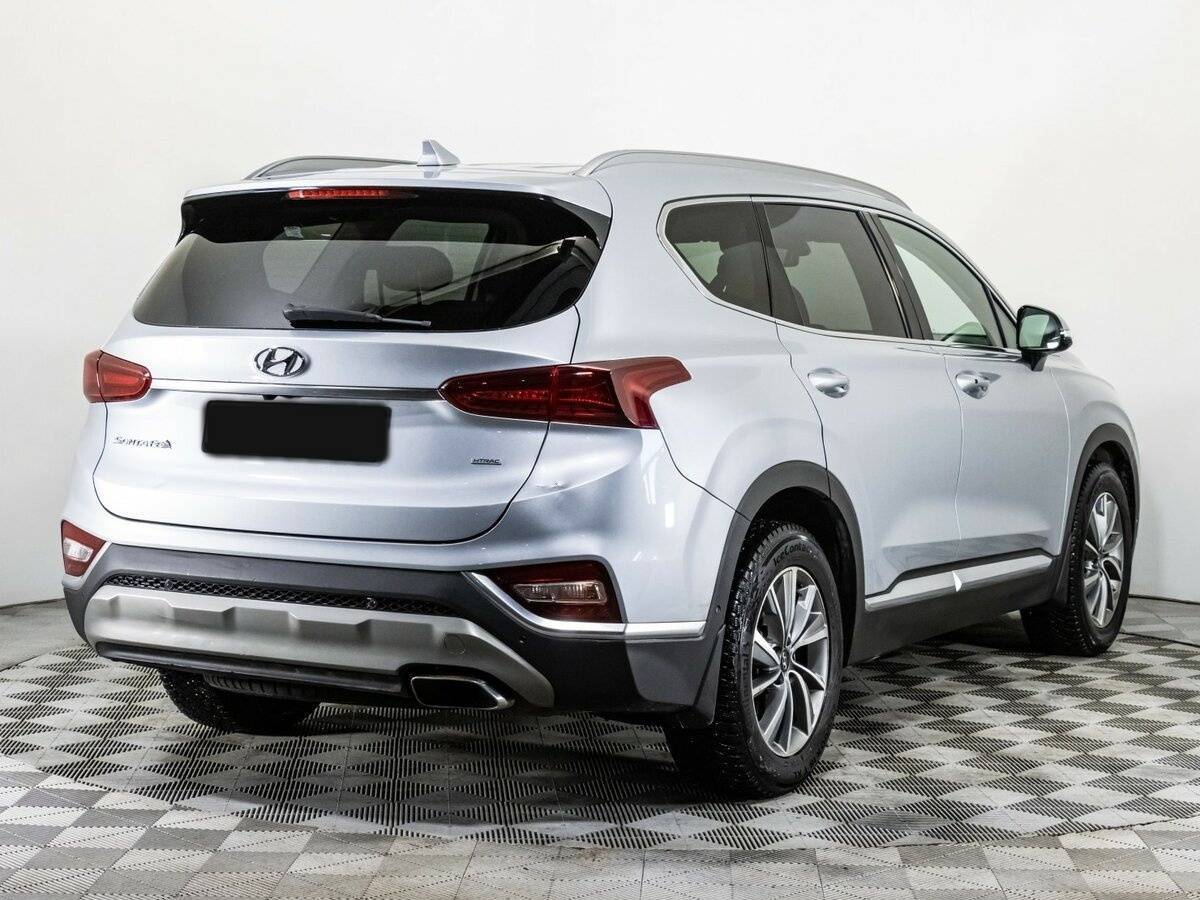 Hyundai Santa Fe б/у, 2018, Автоматическая. Фото: #3
