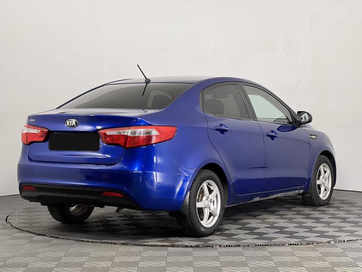 Kia Rio б/у, 2013, Механическая. Фото: #3