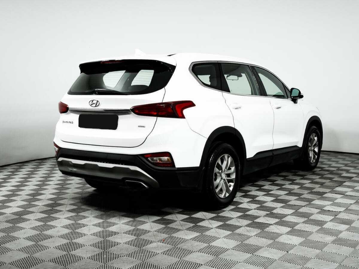 Hyundai Santa Fe б/у, 2019, Автоматическая. Фото: #3