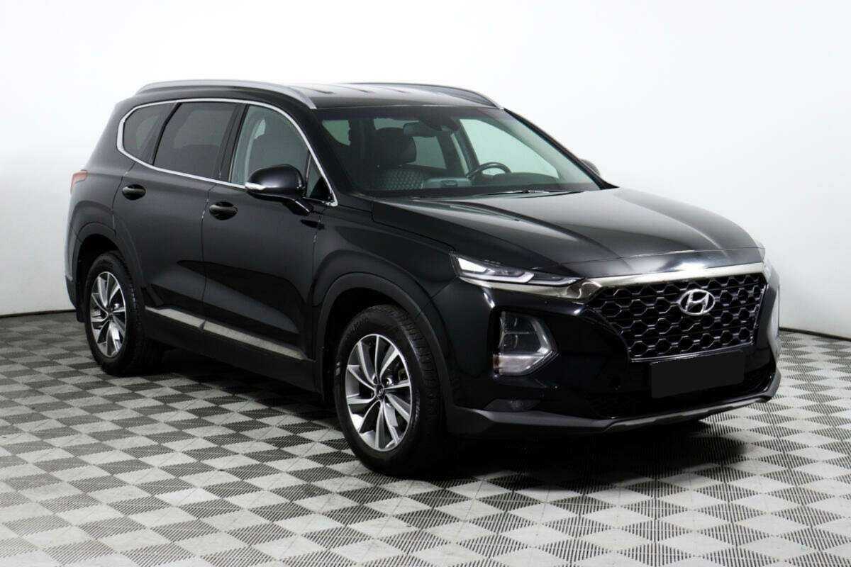 Hyundai Santa Fe б/у, 2020, Автоматическая. Фото: #2
