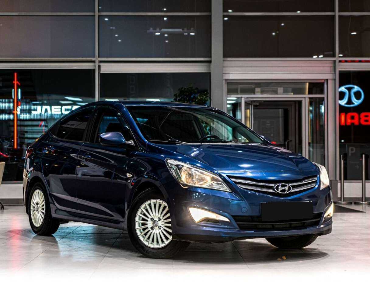 Hyundai Solaris б/у, 2015, Механическая. Фото: #1