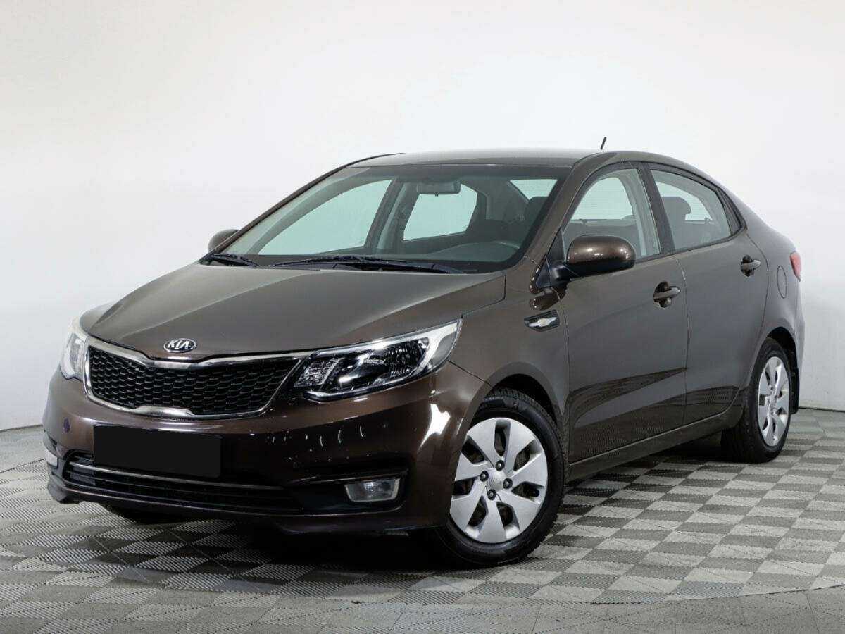 Kia Rio б/у, 2016, Механическая. Фото: #0