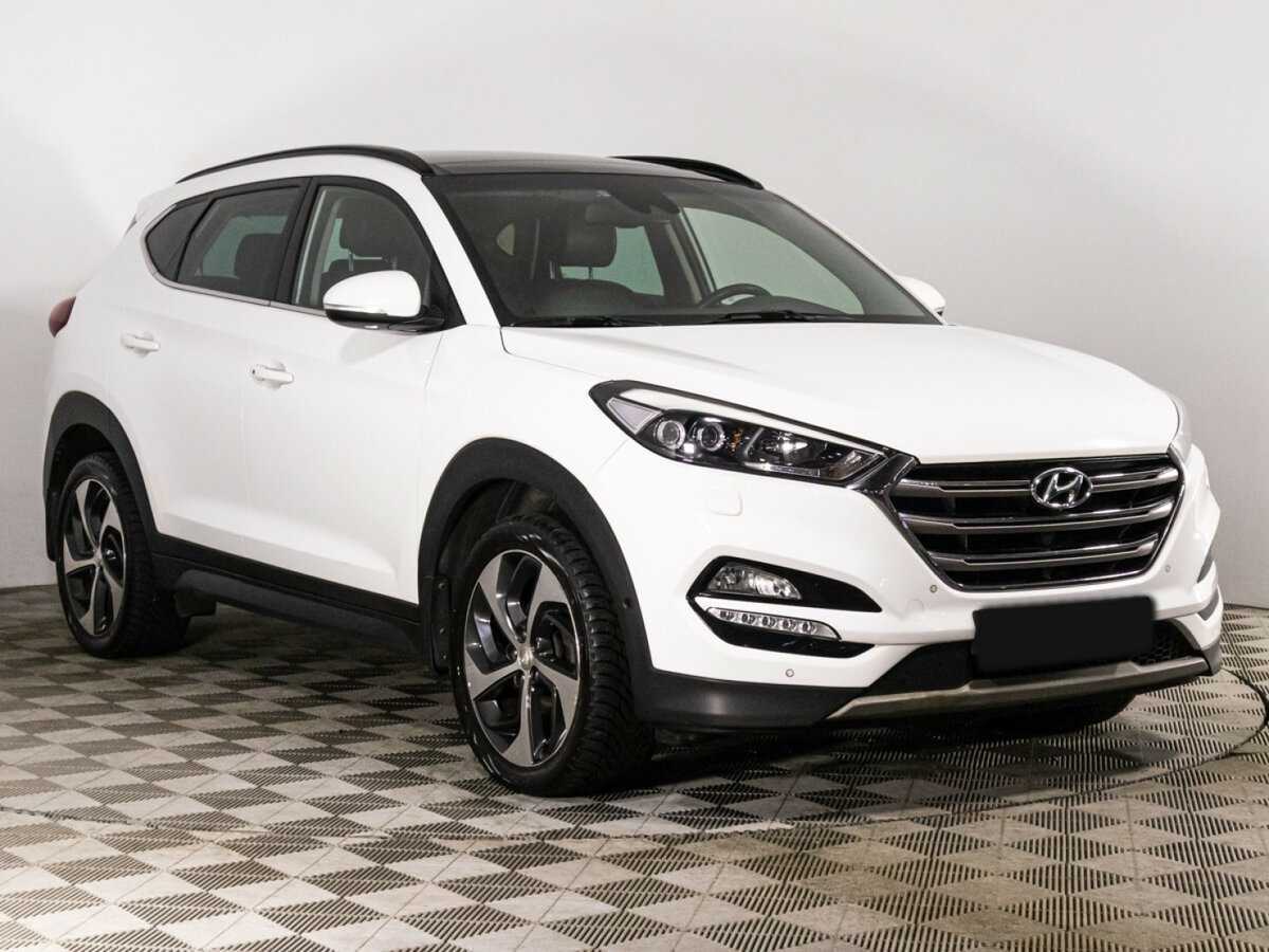 Hyundai Tucson б/у, 2016, Роботизированная. Фото: #2