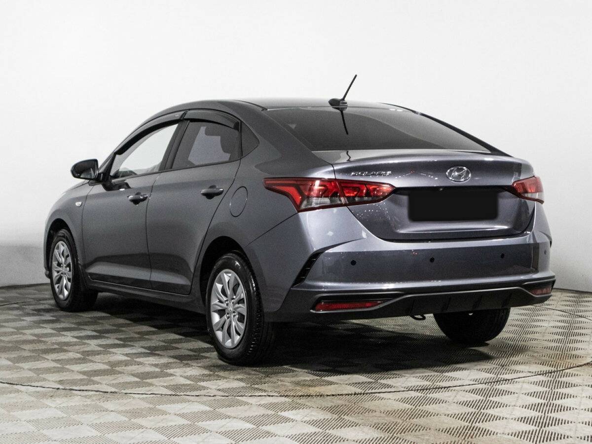 Hyundai Solaris б/у, 2021, Автоматическая. Фото: #6