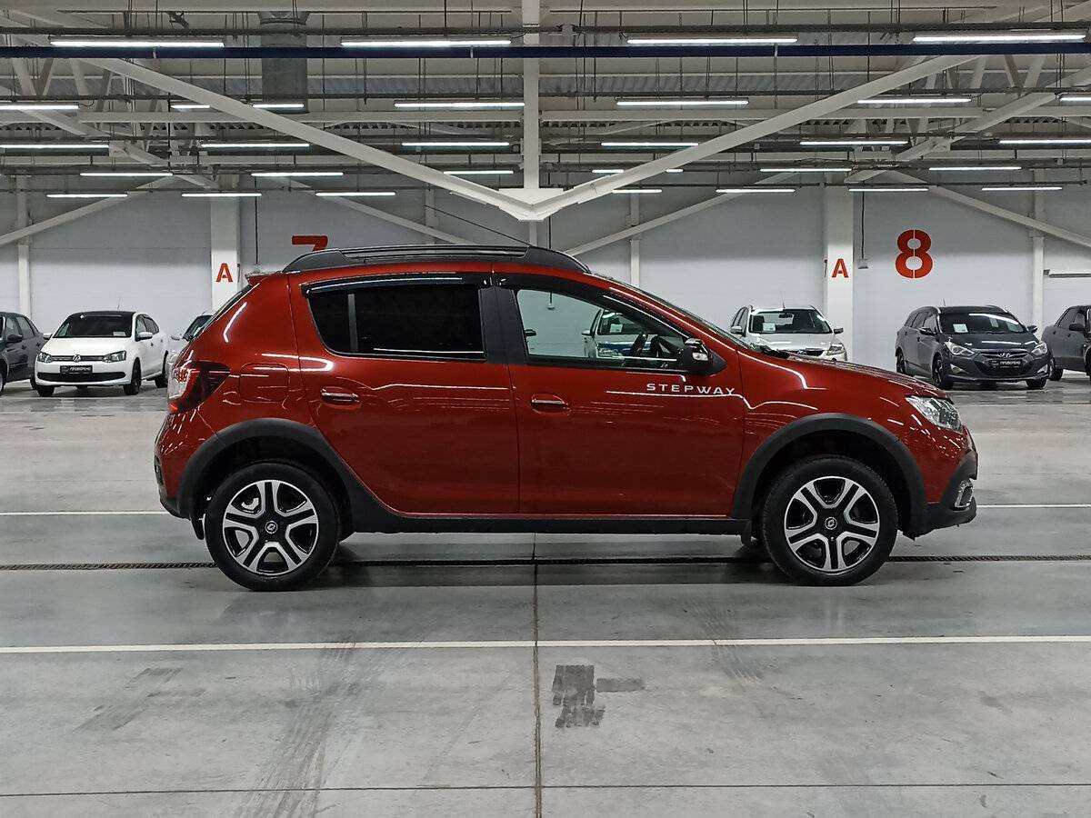Renault Sandero б/у, 2018, Вариатор. Фото: #3