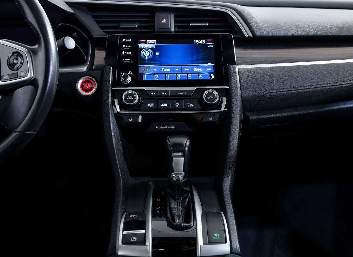 Honda Civic б/у, 2019, Вариатор. Фото: #17