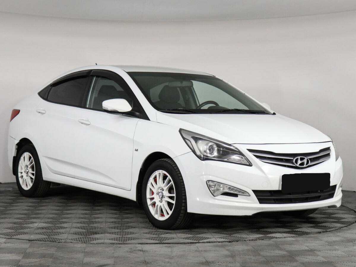 Hyundai Solaris б/у, 2014, Автоматическая. Фото: #2