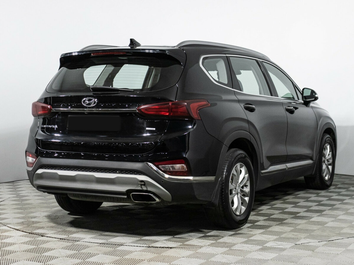 Hyundai Santa Fe б/у, 2018, Автоматическая. Фото: #3