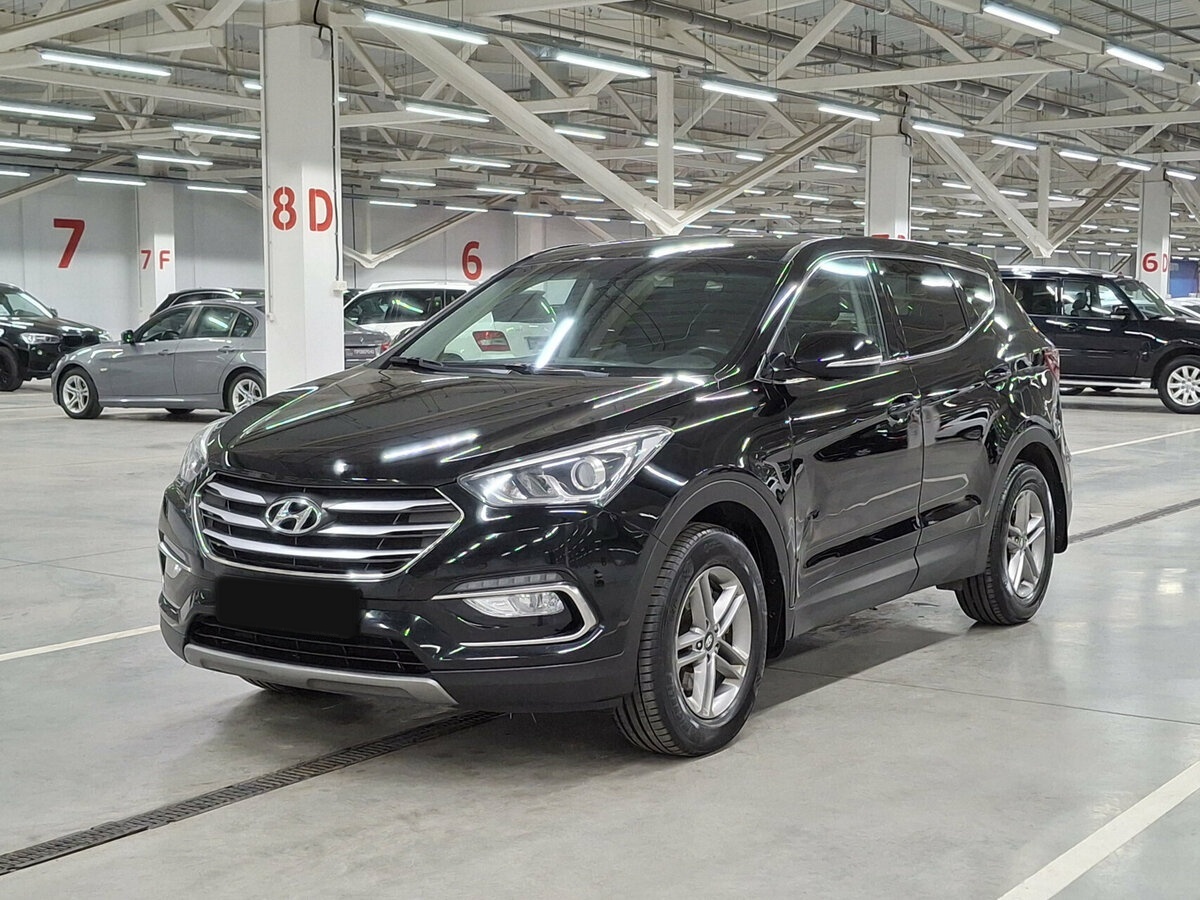 Hyundai Santa Fe б/у, 2018, Автоматическая. Фото: #0