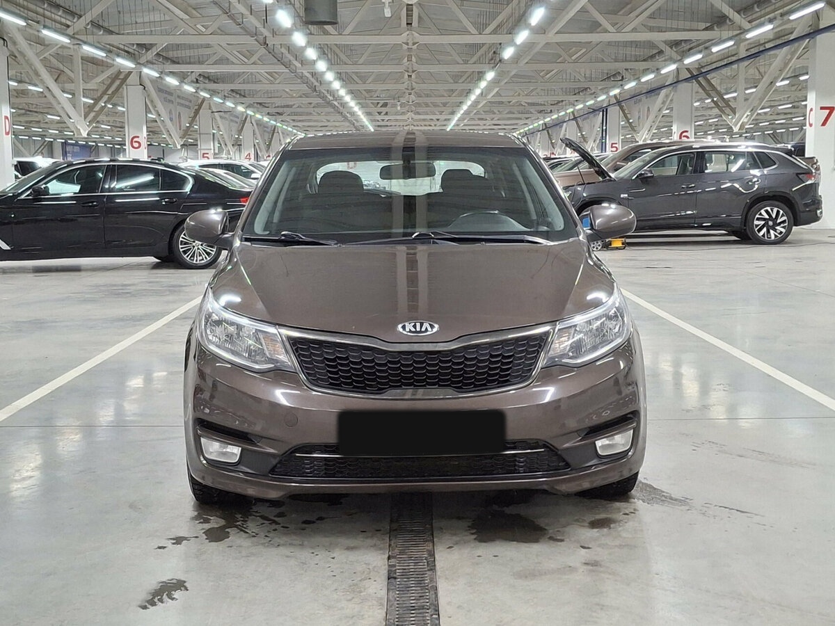 Kia Rio б/у, 2017, Механическая. Фото: #1