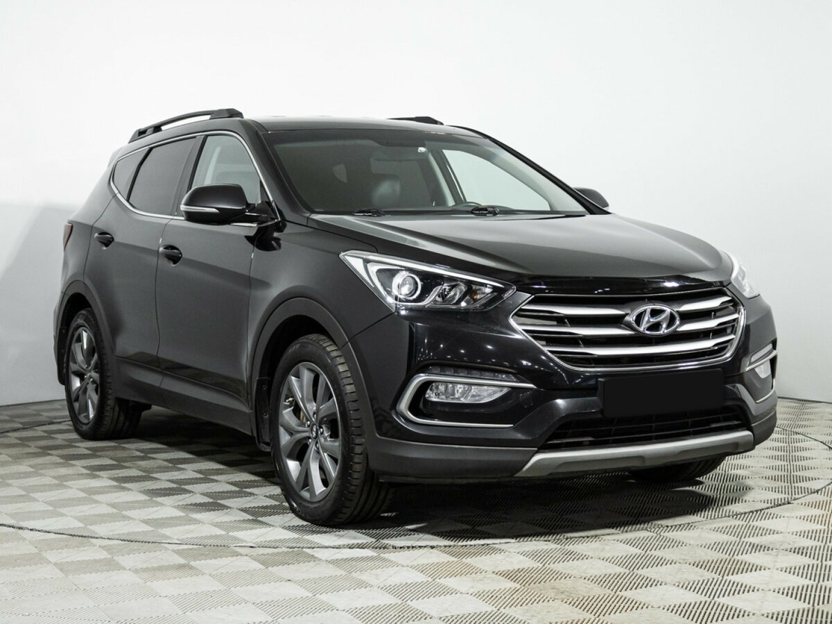 Hyundai Santa Fe б/у, 2017, Автоматическая. Фото: #2