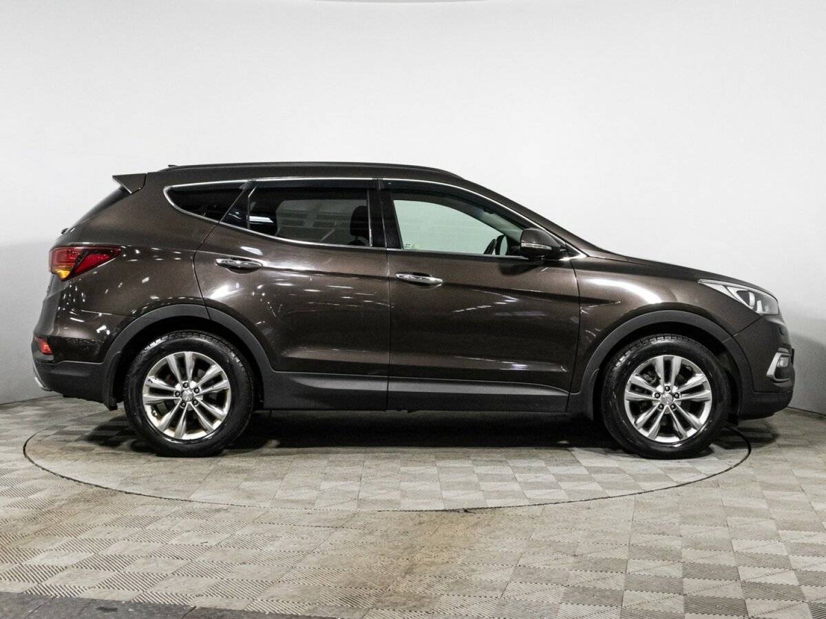 Hyundai Santa Fe б/у, 2017, Автоматическая. Фото: #3