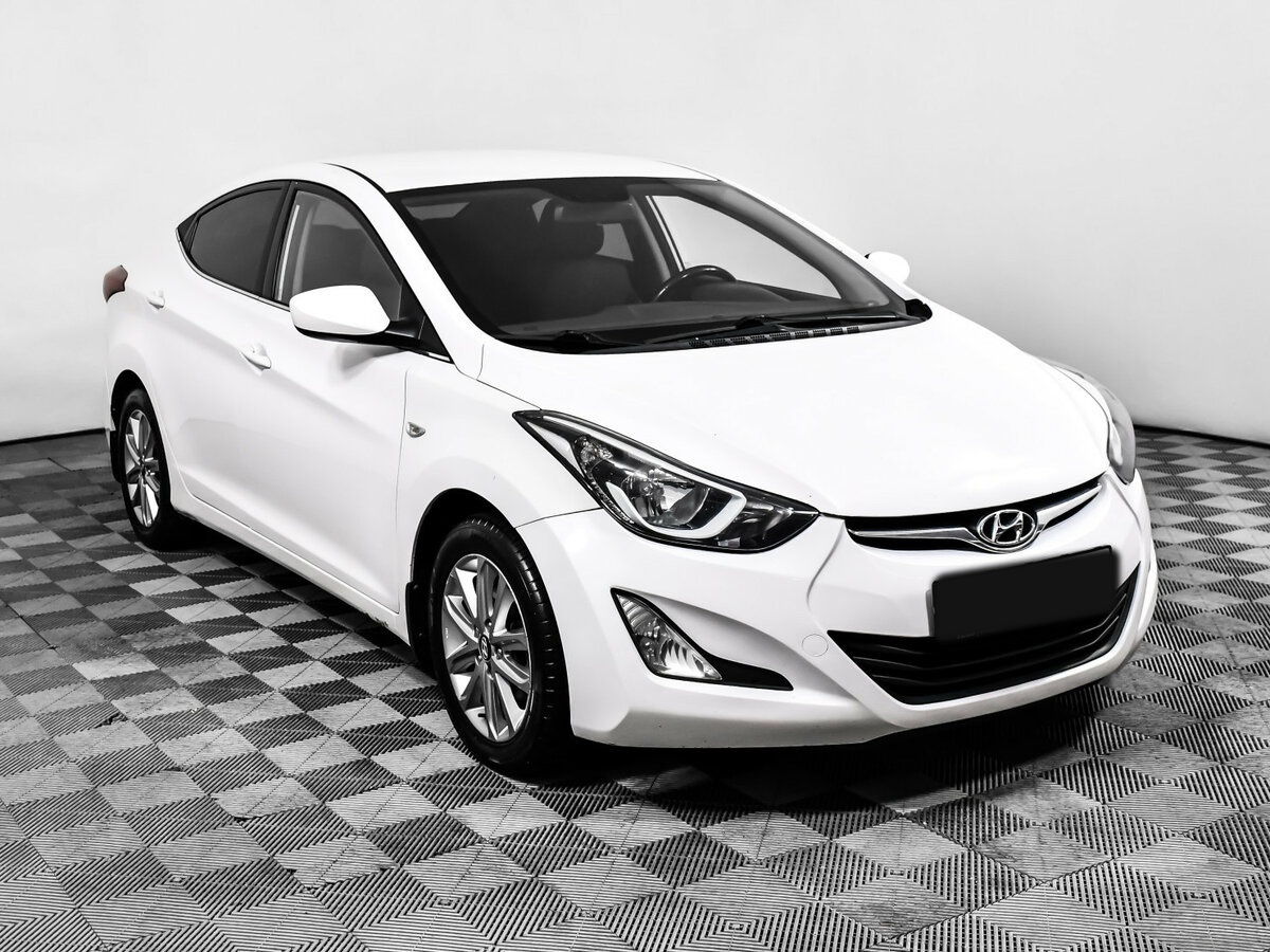 Hyundai Elantra б/у, 2014, Автоматическая. Фото: #2