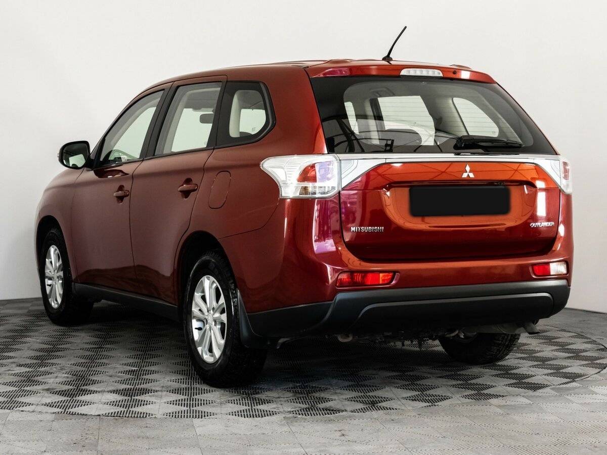 Mitsubishi Outlander б/у, 2014, Вариатор. Фото: #6