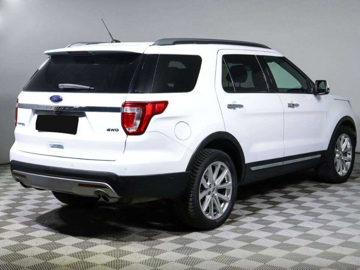 Ford Explorer б/у, 2016, Автоматическая. Фото: #3