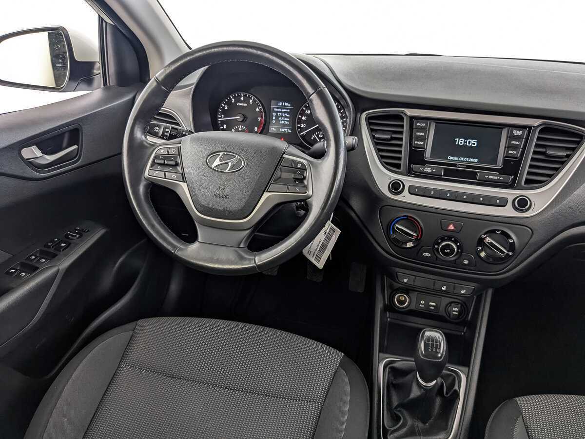 Hyundai Solaris б/у, 2017, Механическая. Фото: #22