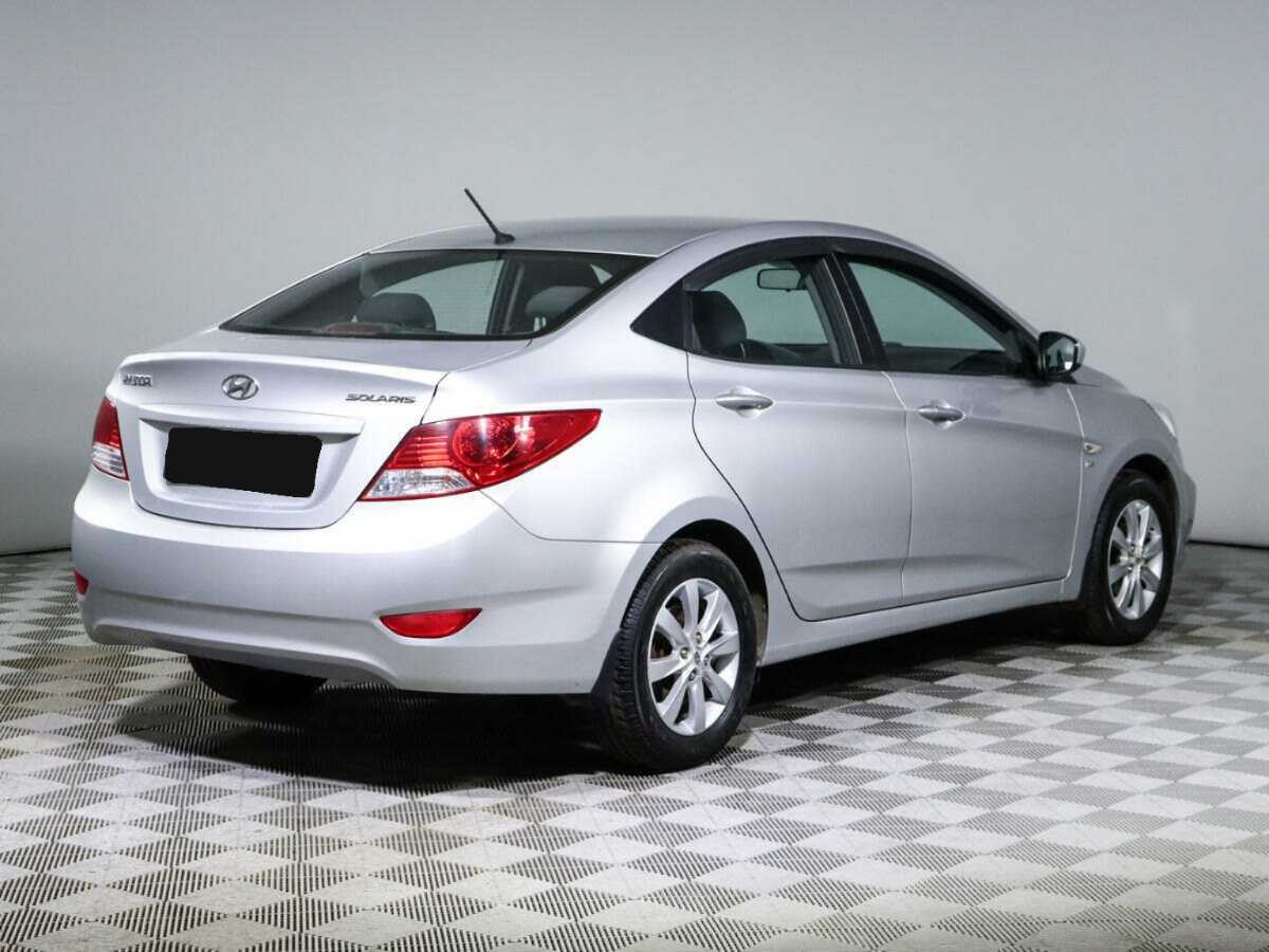 Hyundai Solaris б/у, 2014, Механическая. Фото: #3