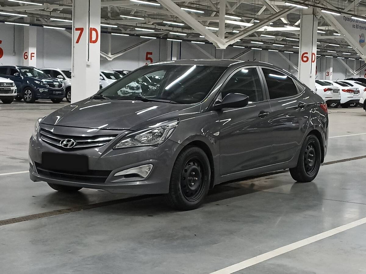 Hyundai Solaris б/у, 2015, Механическая. Фото: #0