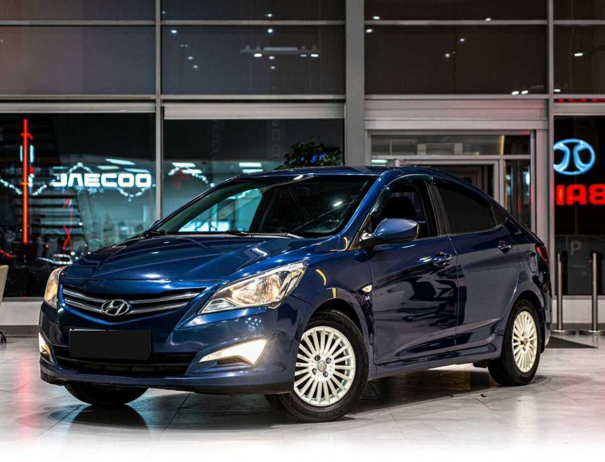 Hyundai Solaris б/у, 2015, Механическая. Фото: #0