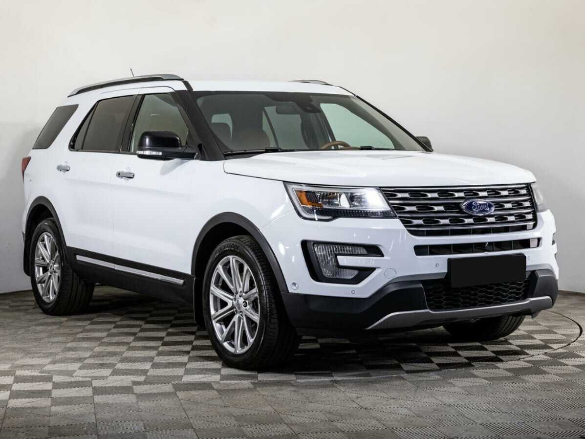Ford Explorer б/у, 2016, Автоматическая. Фото: #2
