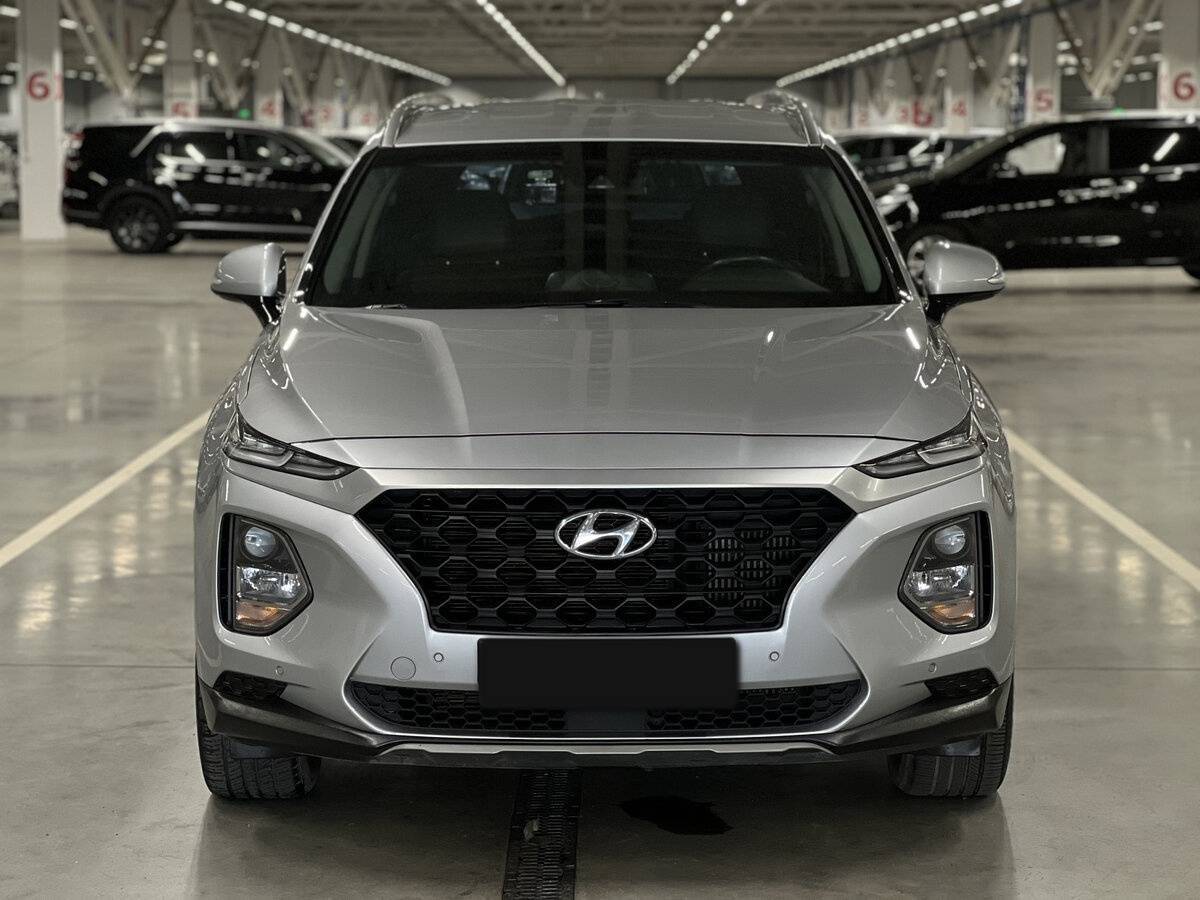 Hyundai Santa Fe б/у, 2019, Автоматическая. Фото: #1
