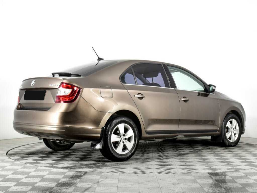 Skoda Rapid б/у, 2017, Роботизированная. Фото: #4