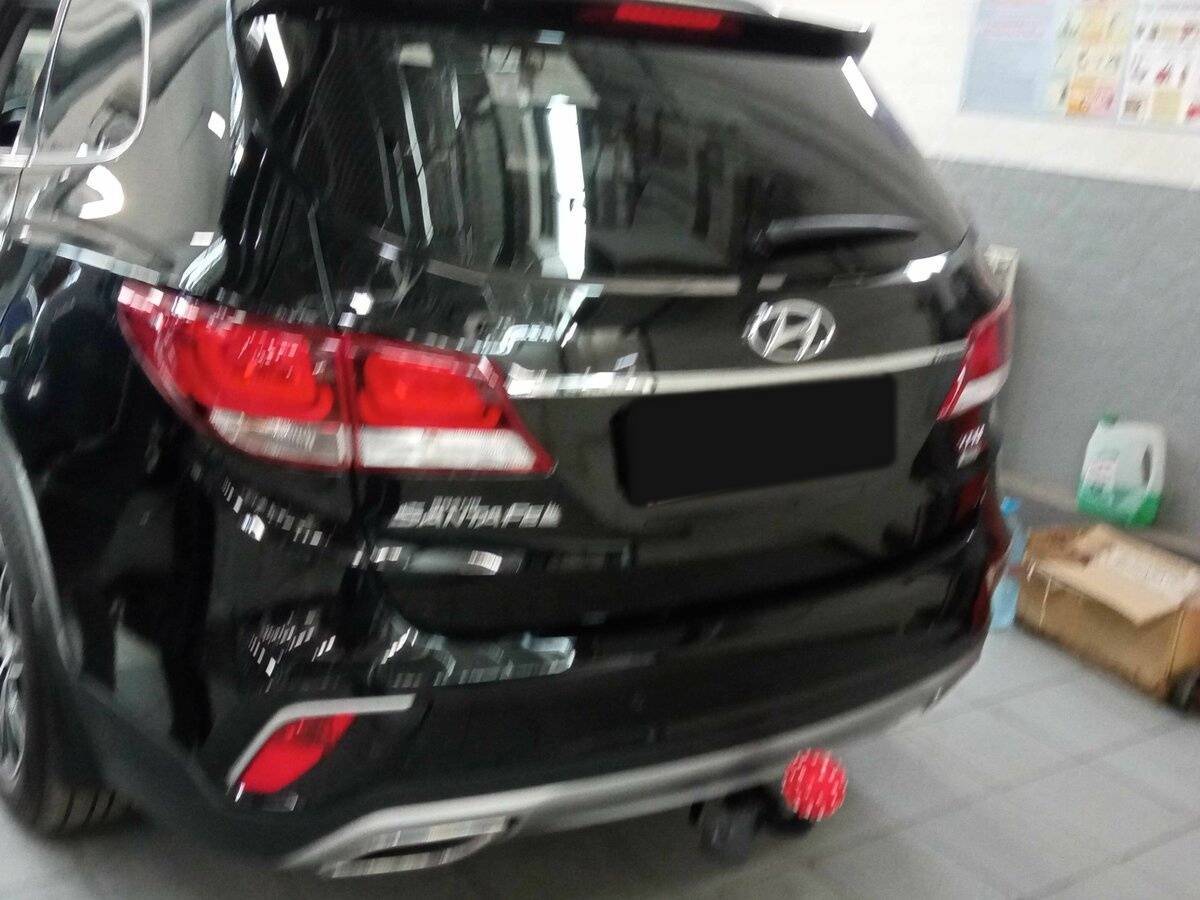 Hyundai Santa Fe б/у, 2018, Автоматическая. Фото: #3