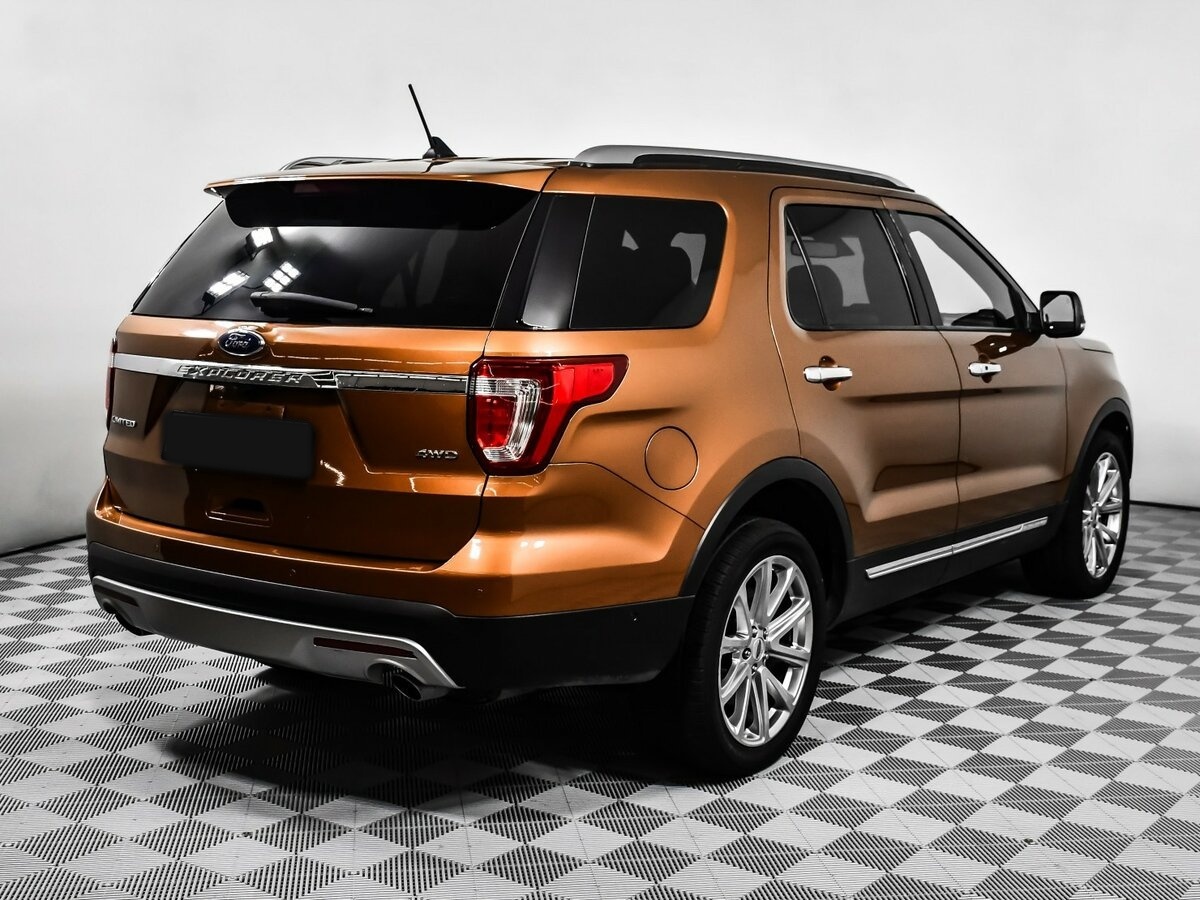 Ford Explorer б/у, 2018, Автоматическая. Фото: #4