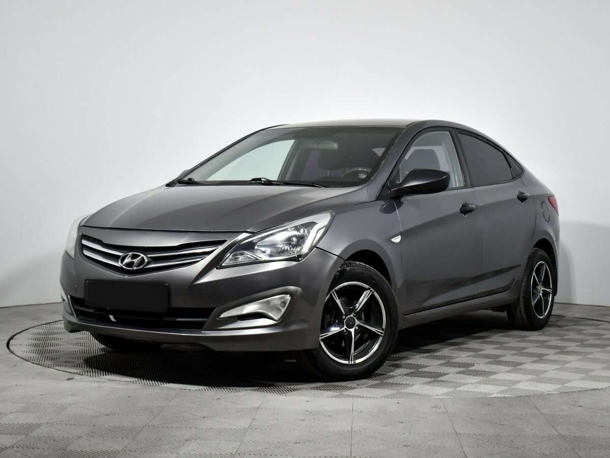 Hyundai Solaris б/у, 2014, Механическая. Фото: #0