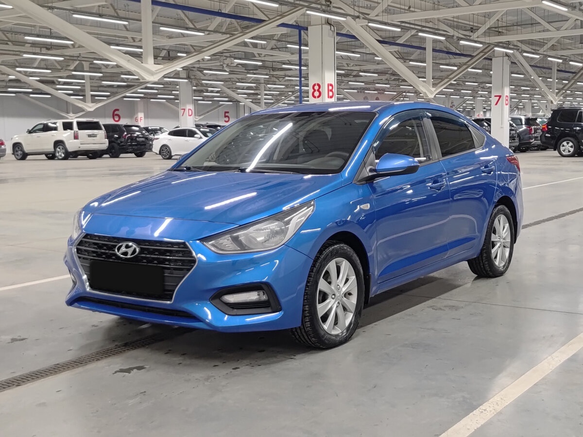 Hyundai Solaris б/у, 2017, Механическая. Посмотреть фото
