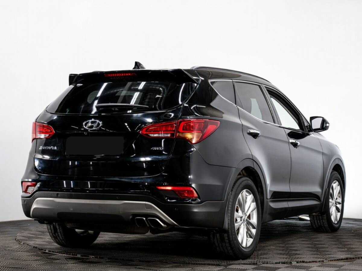 Hyundai Santa Fe б/у, 2017, Автоматическая. Фото: #3