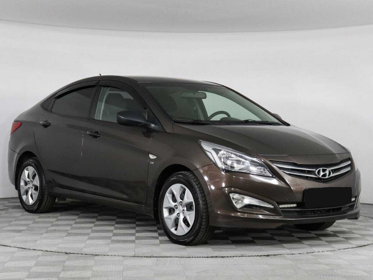 Hyundai Solaris б/у, 2016, Механическая. Фото: #2