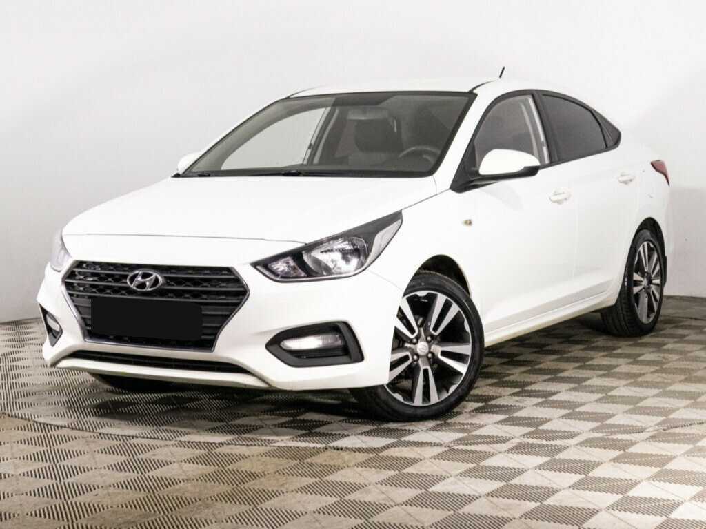 Hyundai Solaris б/у, 2017, Механическая. Посмотреть фото