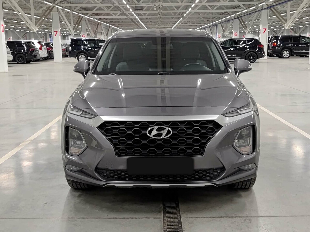 Hyundai Santa Fe б/у, 2019, Автоматическая. Фото: #1