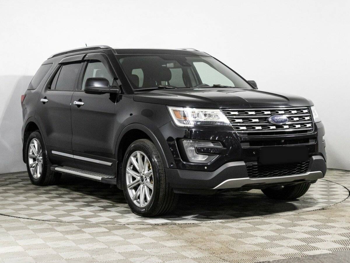 Ford Explorer б/у, 2017, Автоматическая. Фото: #2