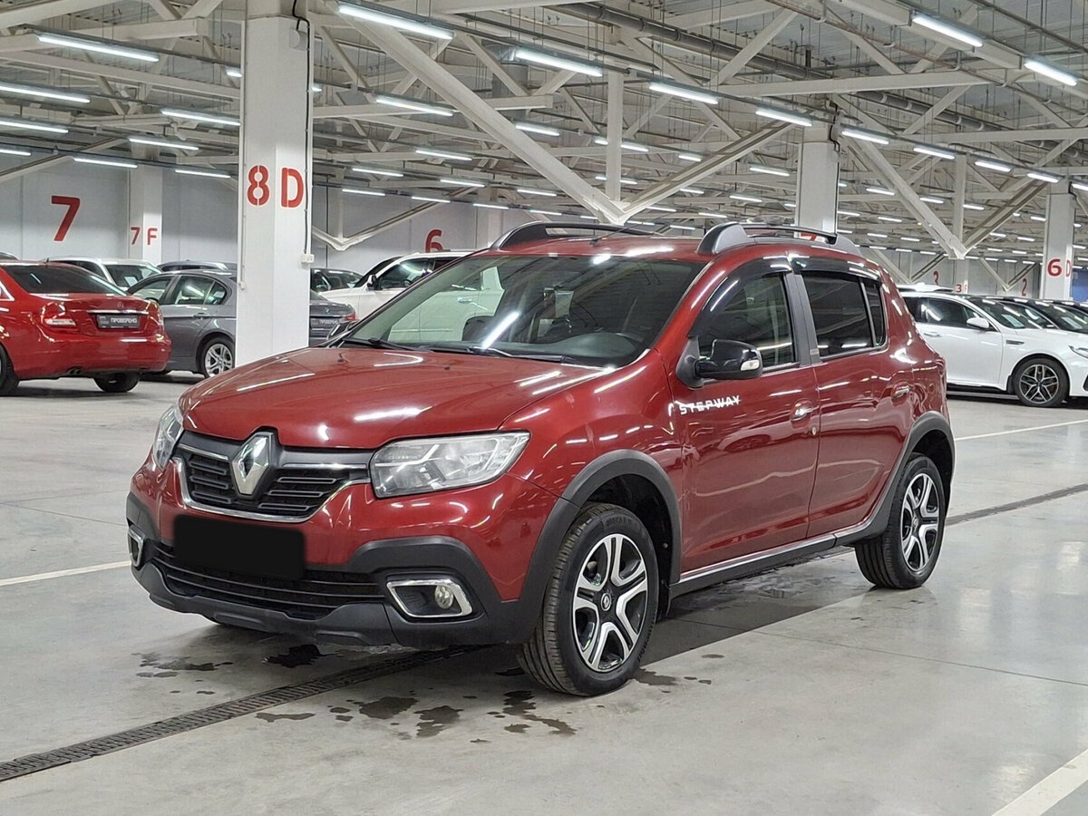 Renault Sandero б/у, 2018, Вариатор. Посмотреть фото