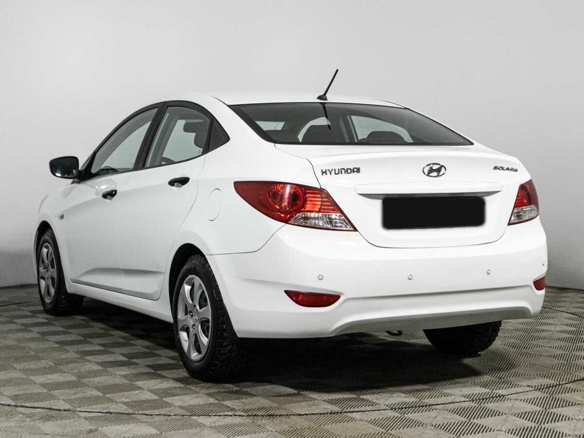 Hyundai Solaris б/у, 2014, Автоматическая. Фото: #6