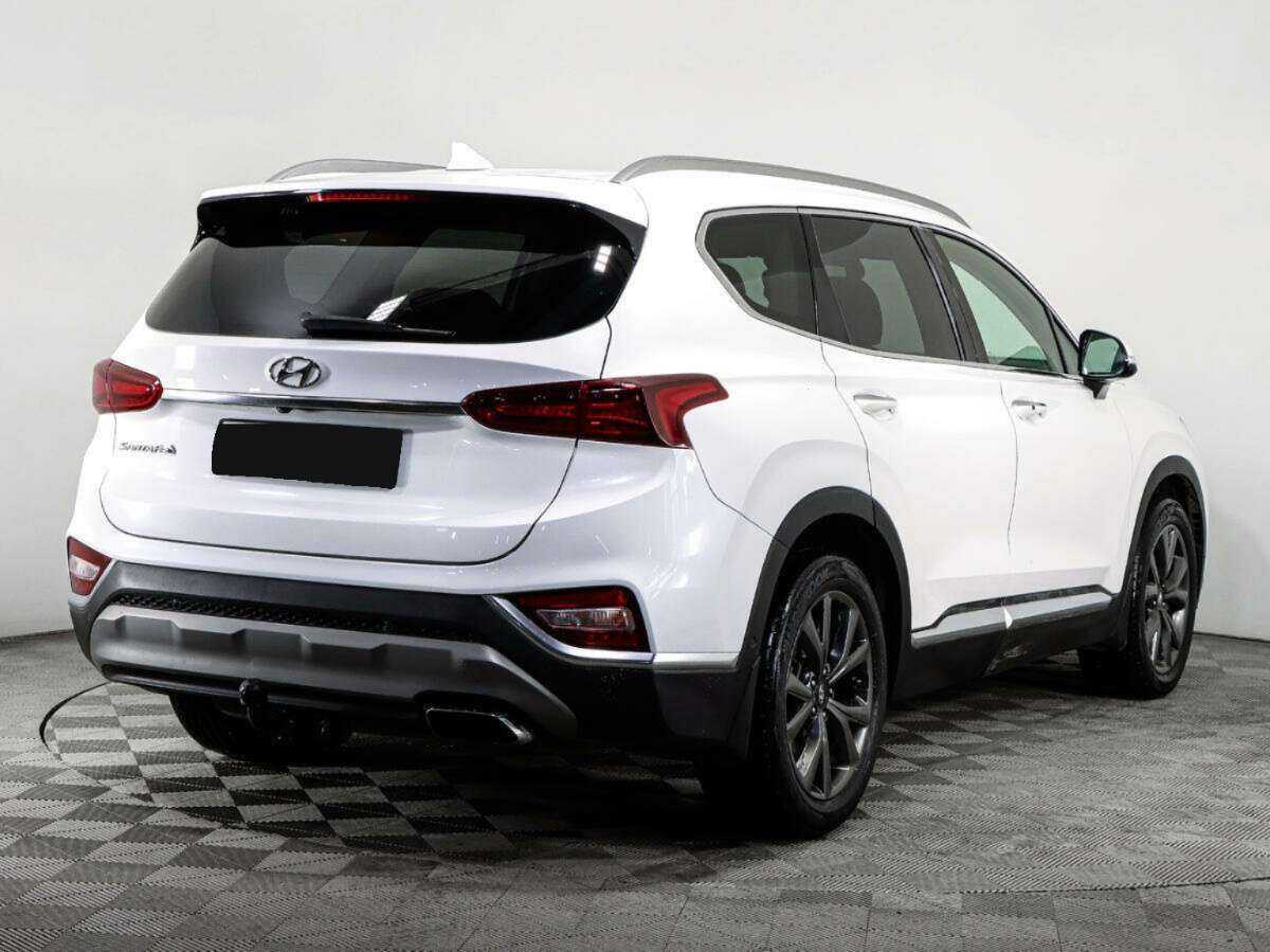 Hyundai Santa Fe б/у, 2018, Автоматическая. Фото: #3
