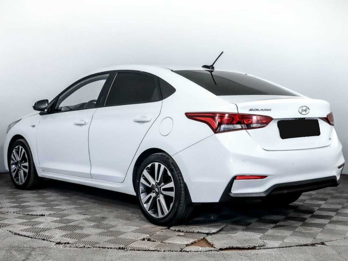 Hyundai Solaris б/у, 2018, Автоматическая. Фото: #3