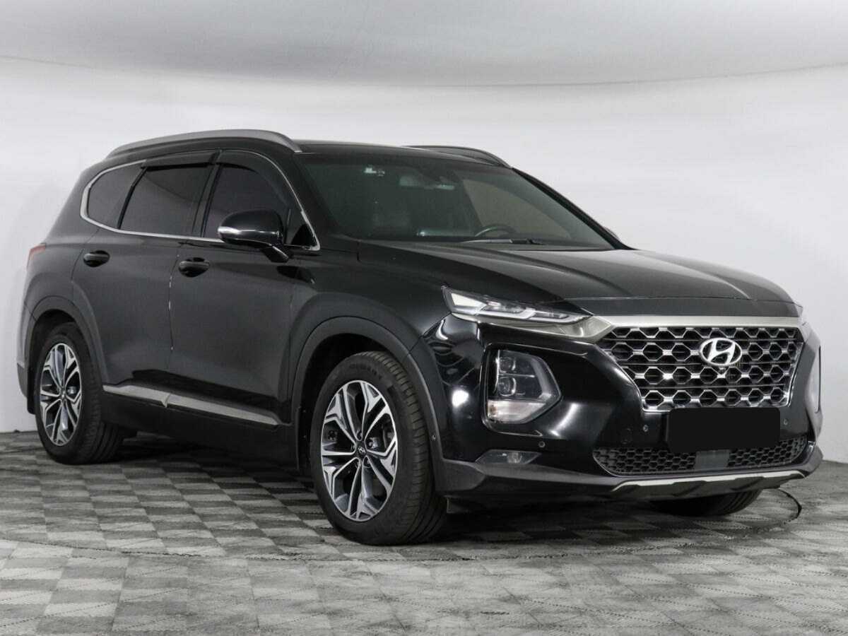 Hyundai Santa Fe б/у, 2018, Автоматическая. Фото: #2