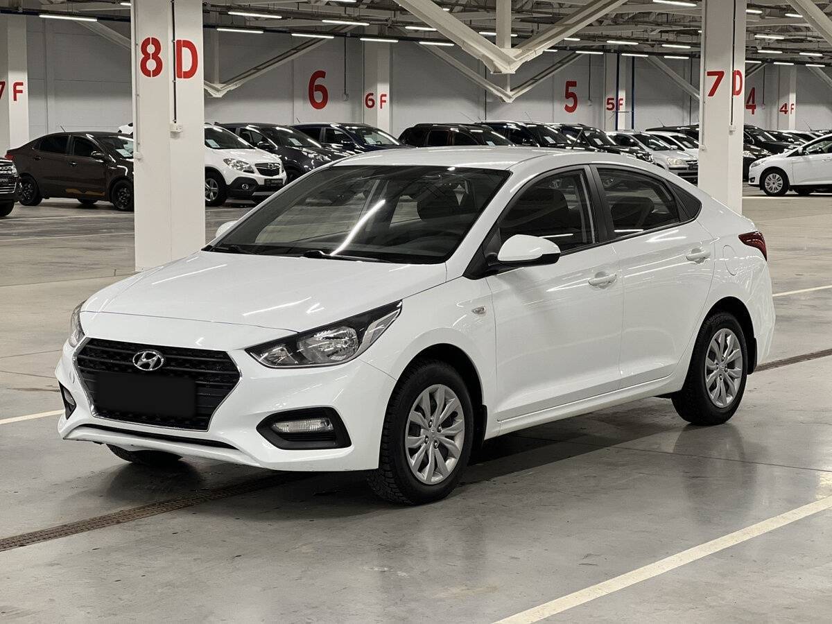 Hyundai Solaris б/у, 2019, Механическая. Посмотреть фото